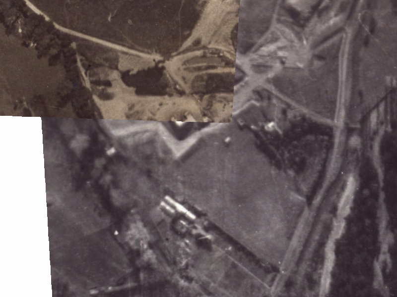 Molesworth Place from the air, 1925-1929