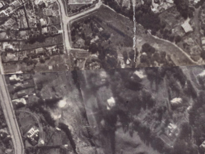37 Valley Road from the air, 1925-1929