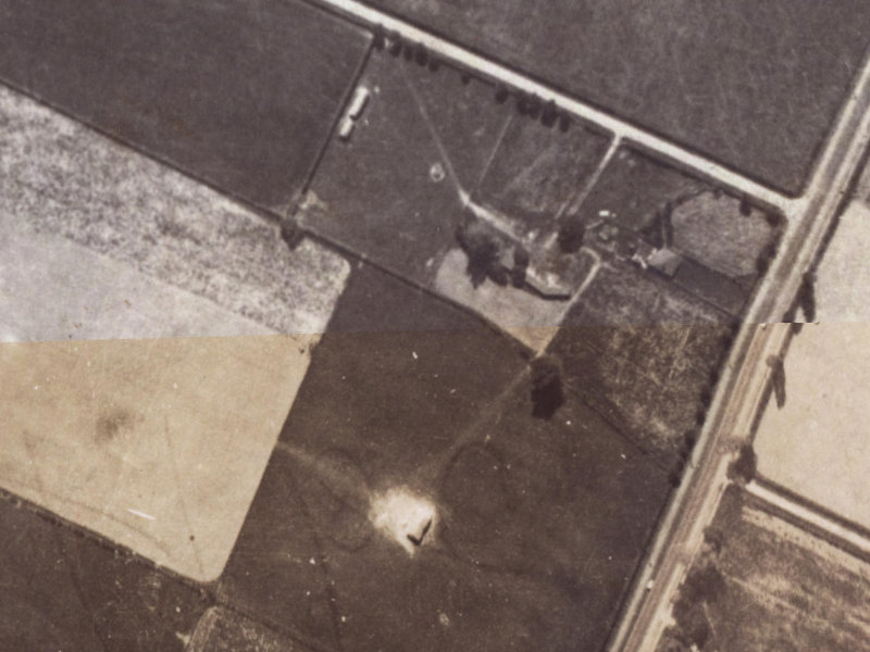 69 Ensign Street from the air, 1925-1929