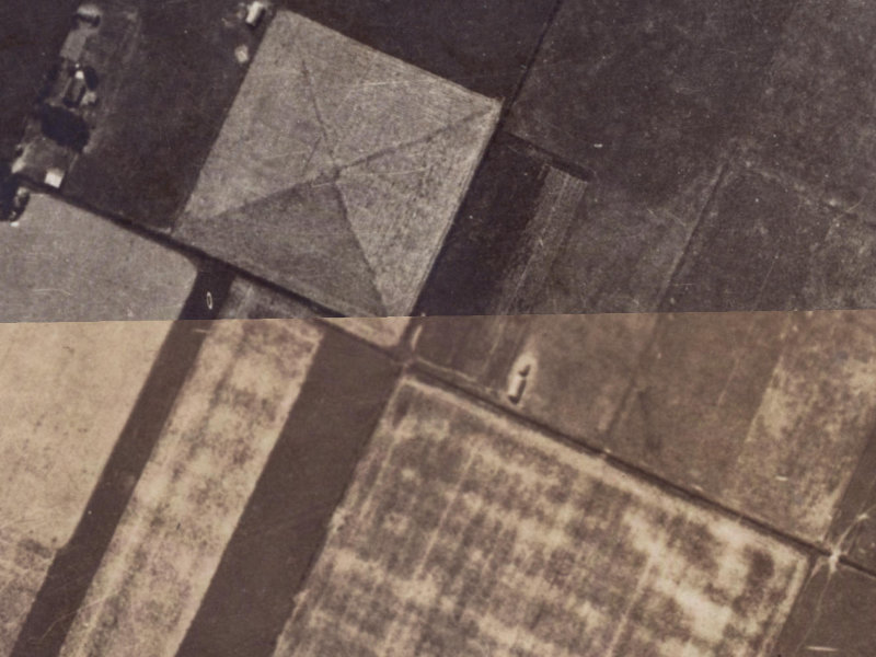 50 Kearns Drive from the air, 1925-1929