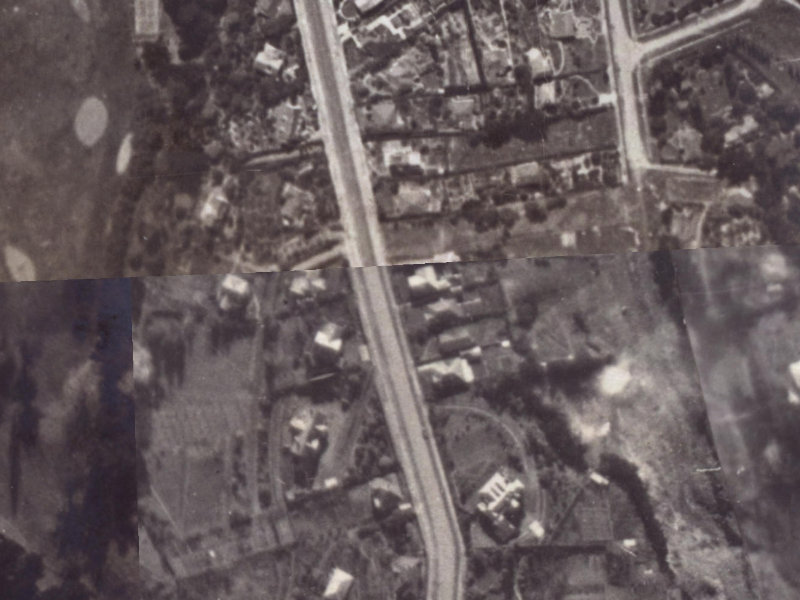 27 Hackthorne Road from the air, 1925-1929