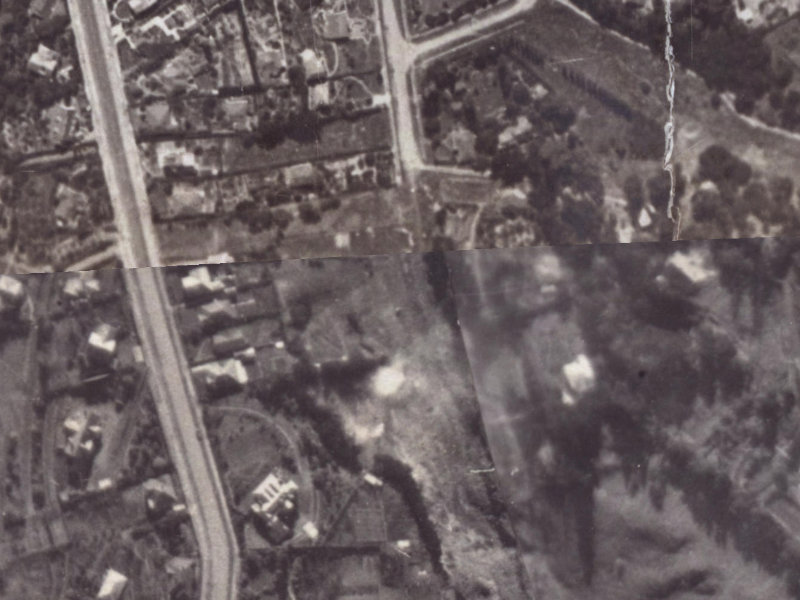 30 Valley Road from the air, 1925-1929