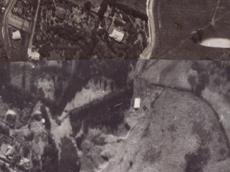 Paulus Terrace from the air, 1925-1929