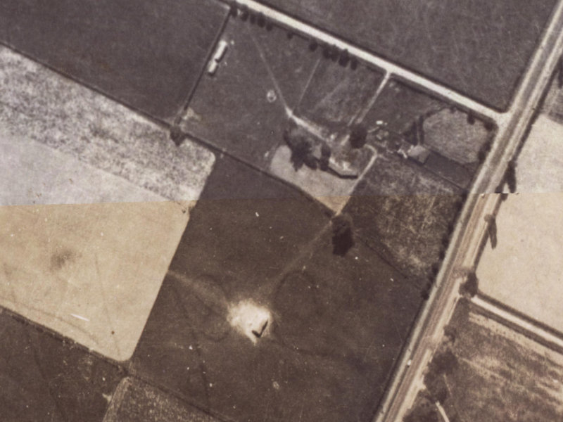68A Ensign Street from the air, 1925-1929