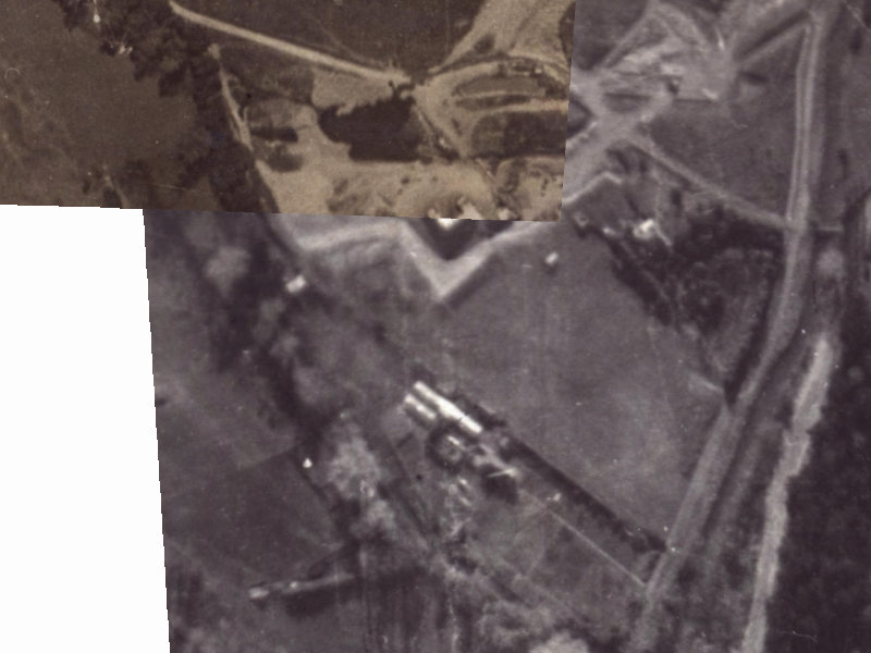 17B Molesworth Place from the air, 1925-1929
