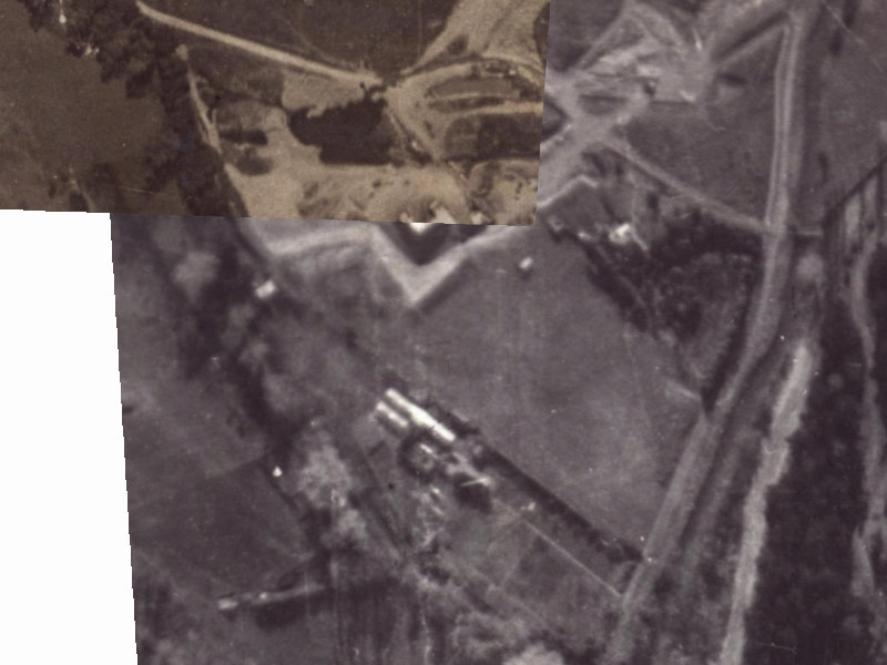 8A Molesworth Place from the air, 1925-1929