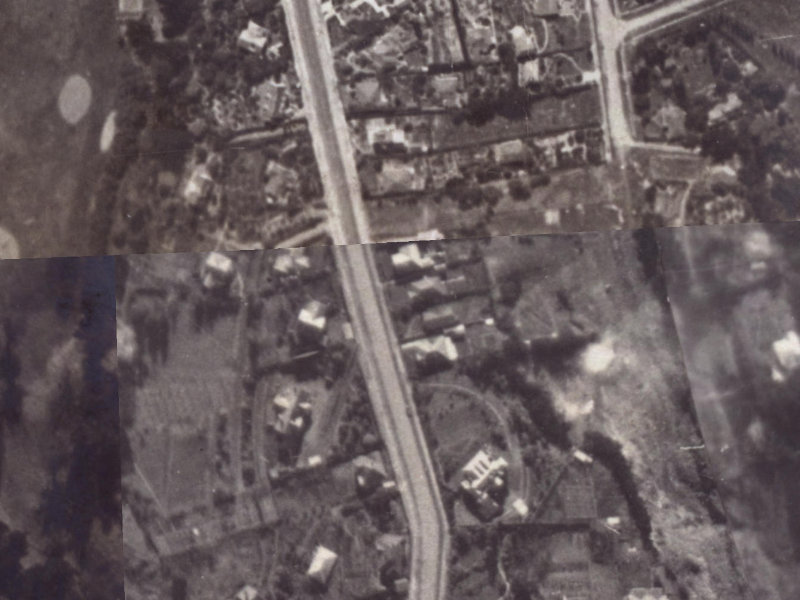 29 Hackthorne Road from the air, 1925-1929