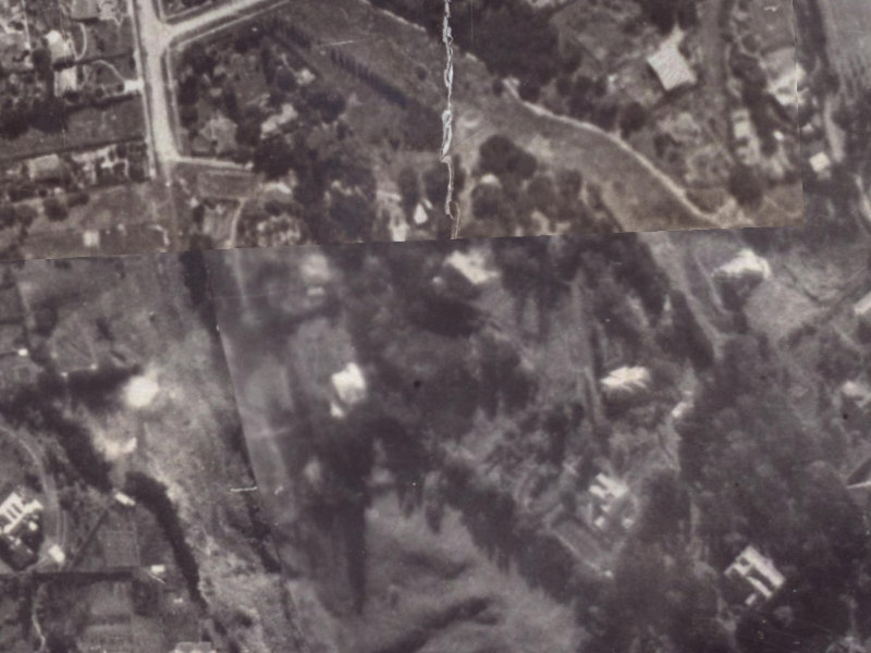 6 Sherwood Lane from the air, 1925-1929
