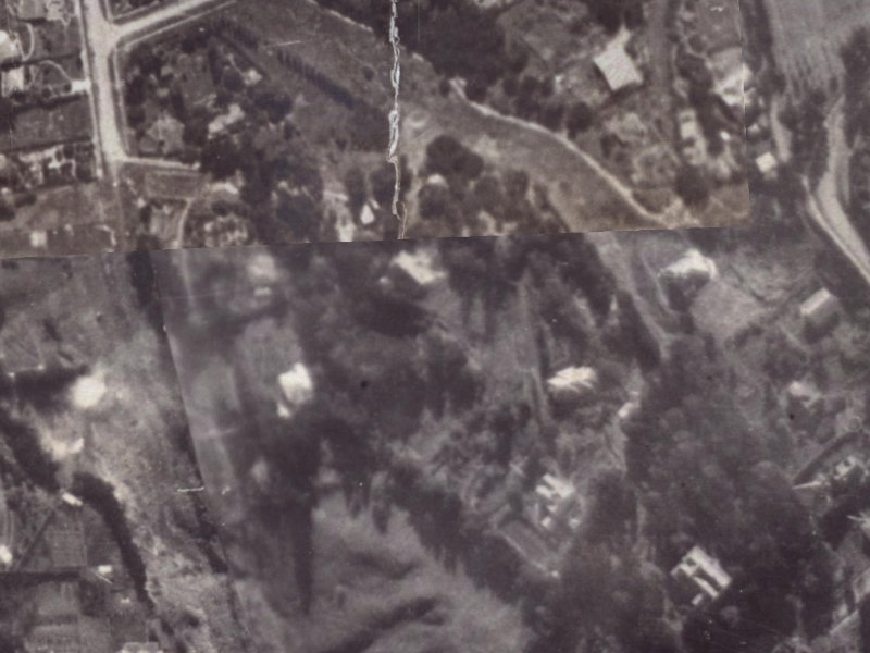 8 Sherwood Lane from the air, 1925-1929