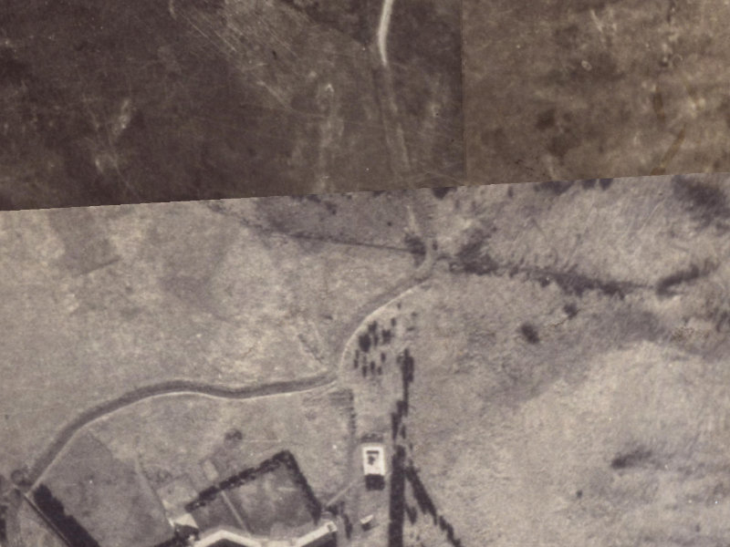 125E Huntsbury Avenue from the air, 1925-1929