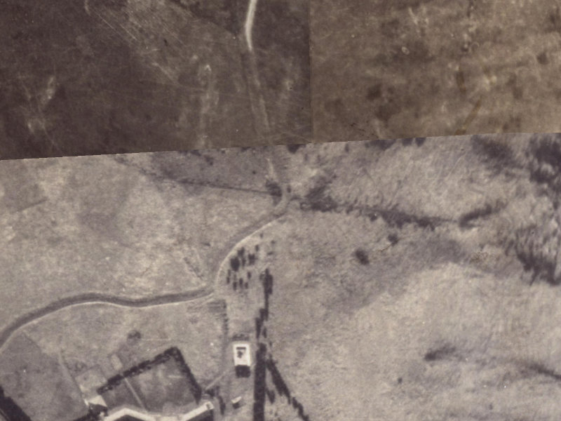 123 Huntsbury Avenue from the air, 1925-1929