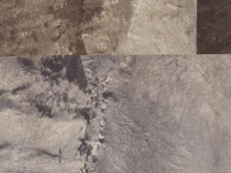Huntsbury Avenue from the air, 1925-1929