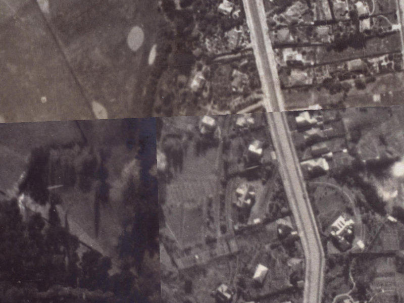20A Hackthorne Road from the air, 1925-1929