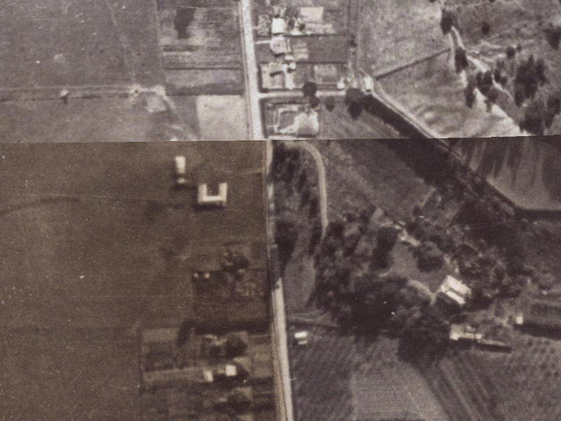 131A Bridle Path Road from the air, 1925-1929