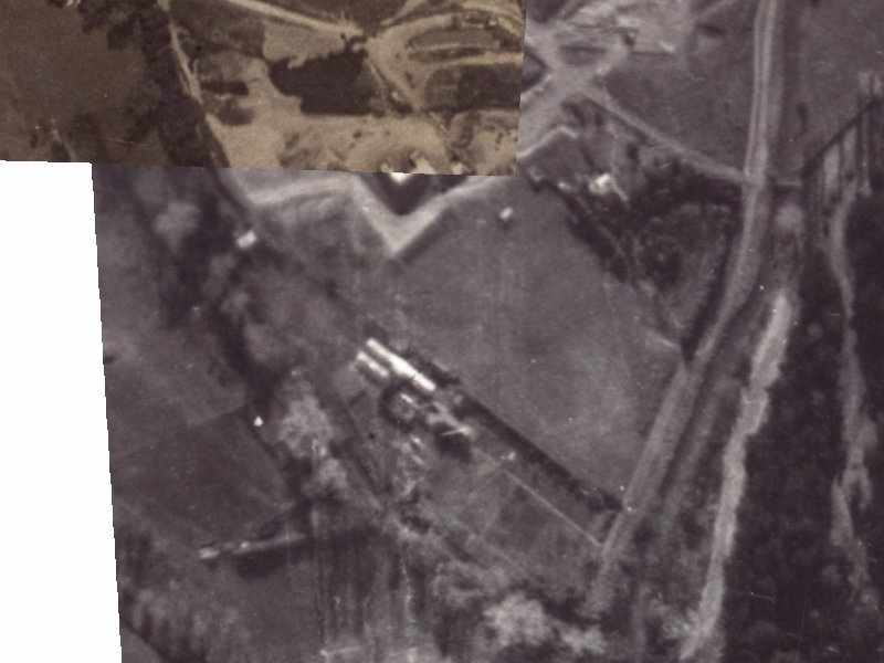 9 Molesworth Place from the air, 1925-1929