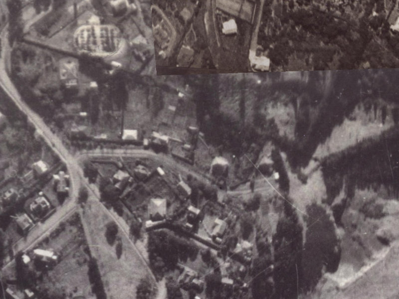 11 Whareora Terrace from the air, 1925-1929