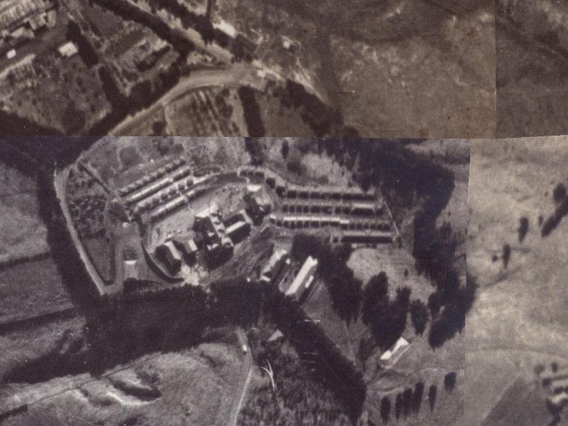 Kimbolton Lane from the air, 1925-1929
