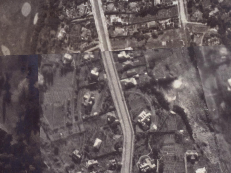 26 Hackthorne Road from the air, 1925-1929