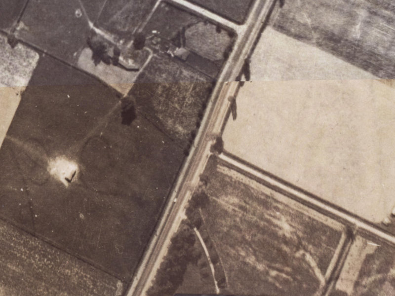 254 Halswell Road from the air, 1925-1929