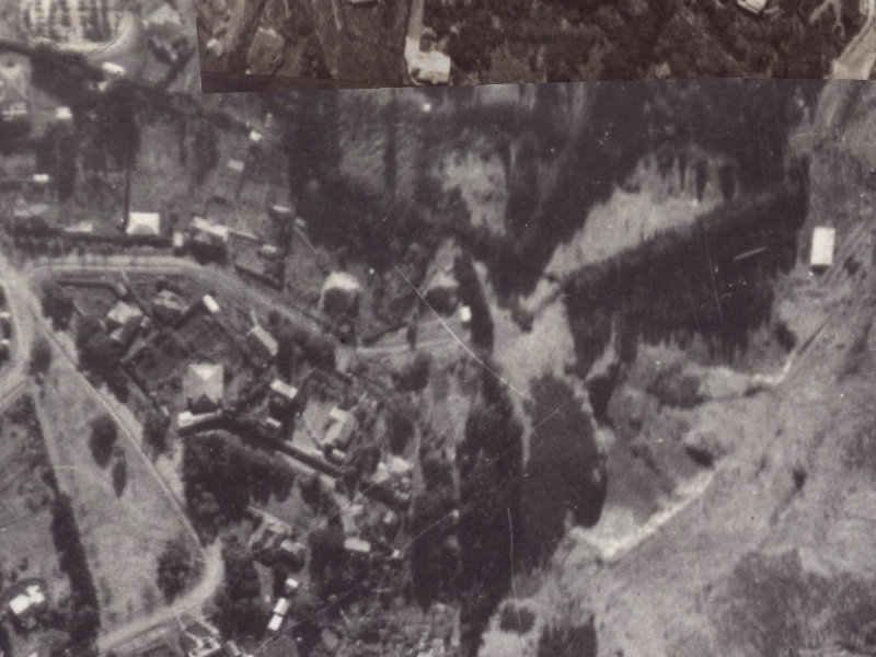 16 Whareora Terrace from the air, 1925-1929