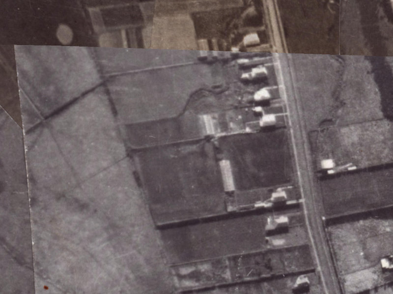 Oakview Lane from the air, 1925-1929