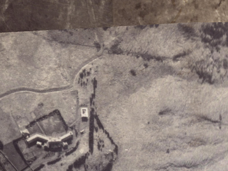 133 Huntsbury Avenue from the air, 1925-1929