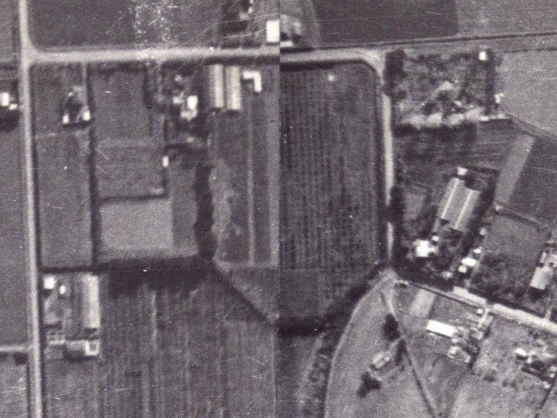 Castleview Lane from the air, 1925-1929