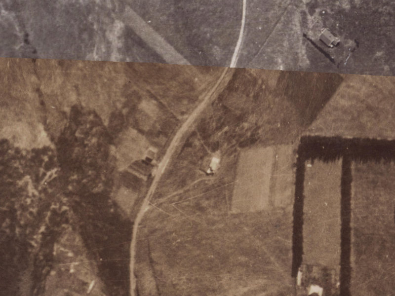 197 Moncks Spur Road from the air, 1925-1929