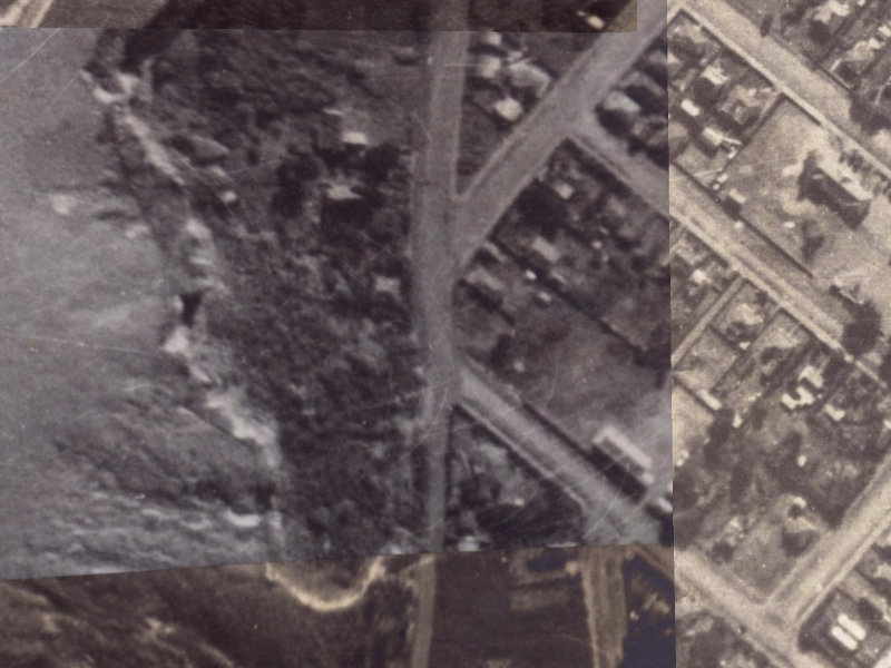 55 Wakefield Avenue from the air, 1925-1929