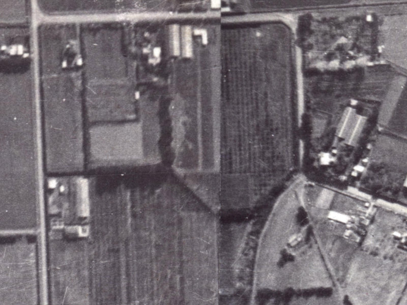 162–174 Port Hills Road from the air, 1925-1929