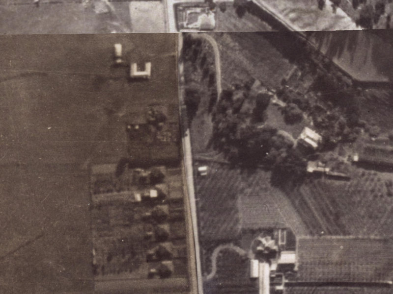 125 Bridle Path Road from the air, 1925-1929