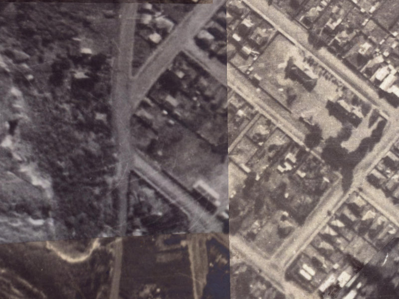 2-4 Colenso Street from the air, 1925-1929