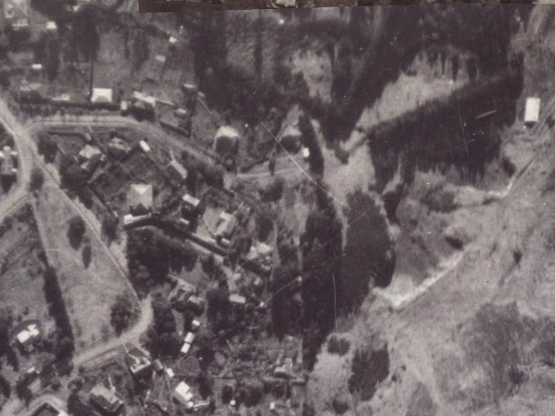 Whareora Terrace from the air, 1925-1929