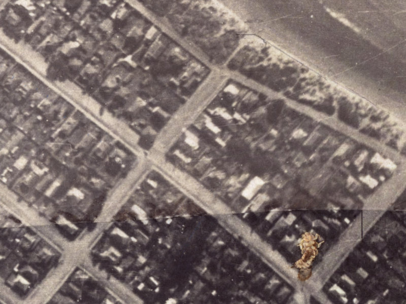 Beachville Road from the air, 1925-1929