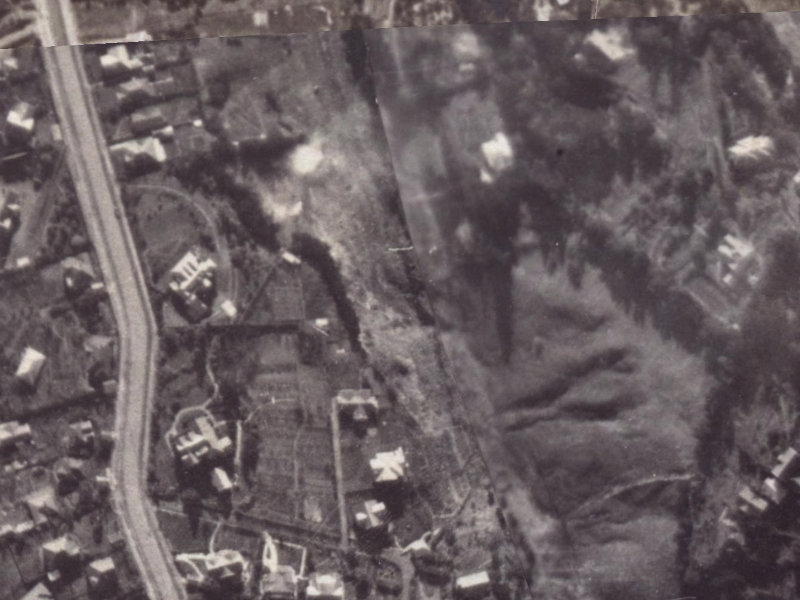 42 Valley Road from the air, 1925-1929