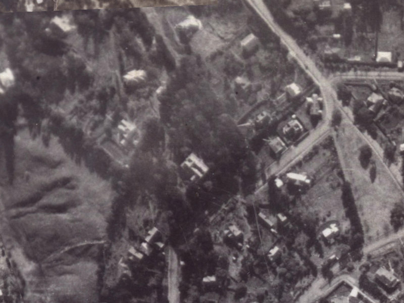 6A Macmillan Avenue from the air, 1925-1929