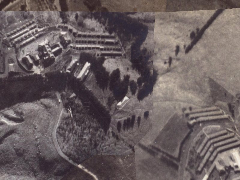 10 Runswick Lane from the air, 1925-1929