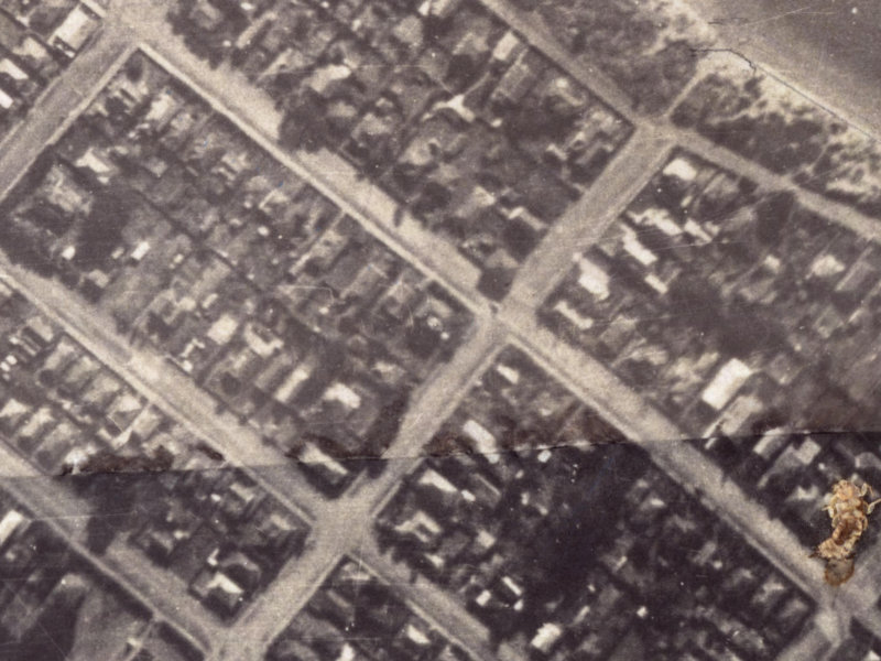 104 Nayland Street from the air, 1925-1929