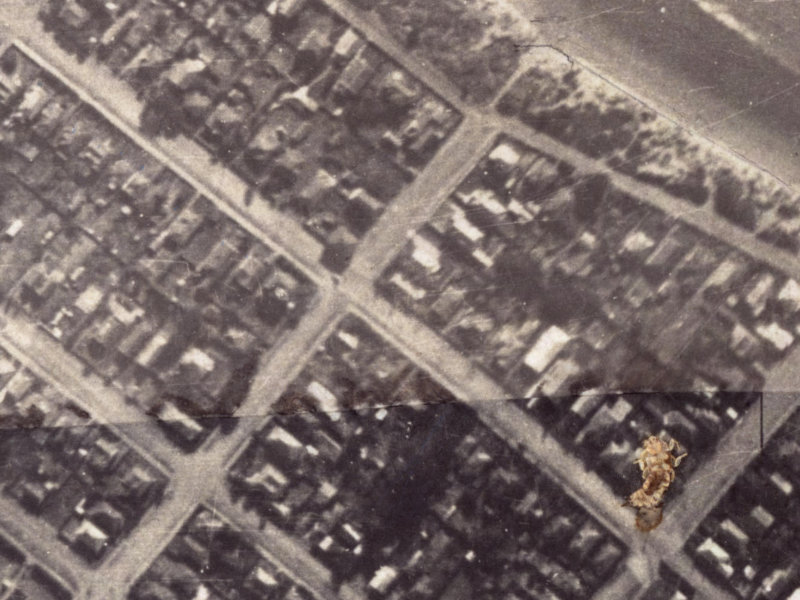 9 Menzies Street from the air, 1925-1929