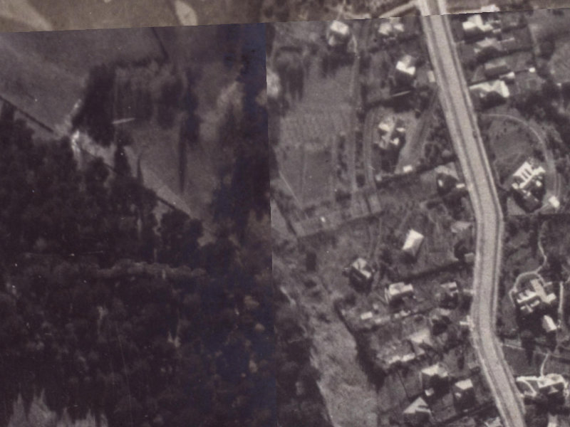 20D Hackthorne Road from the air, 1925-1929