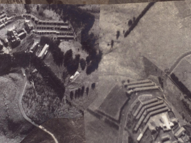 11 Runswick Lane from the air, 1925-1929