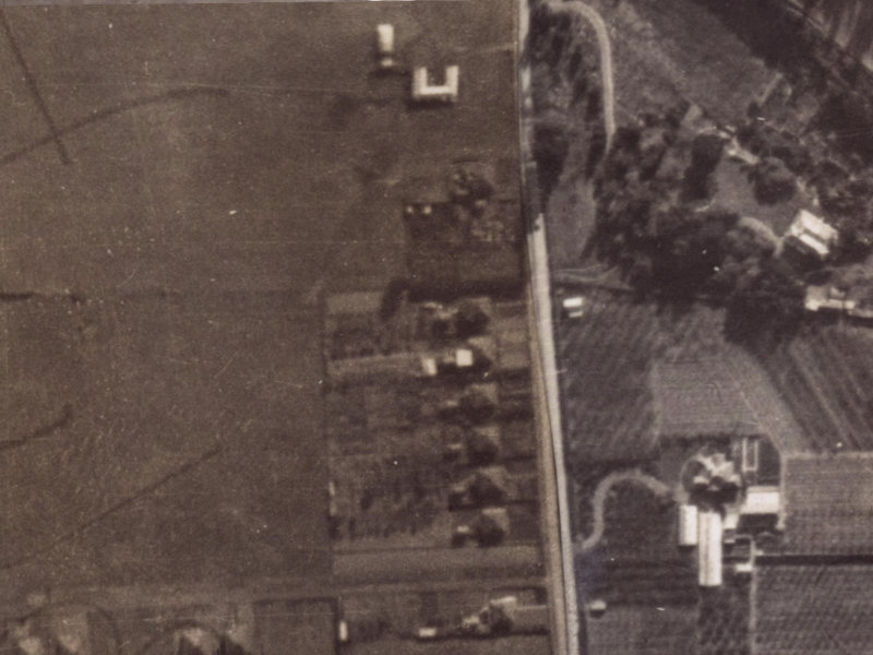 123A Bridle Path Road from the air, 1925-1929