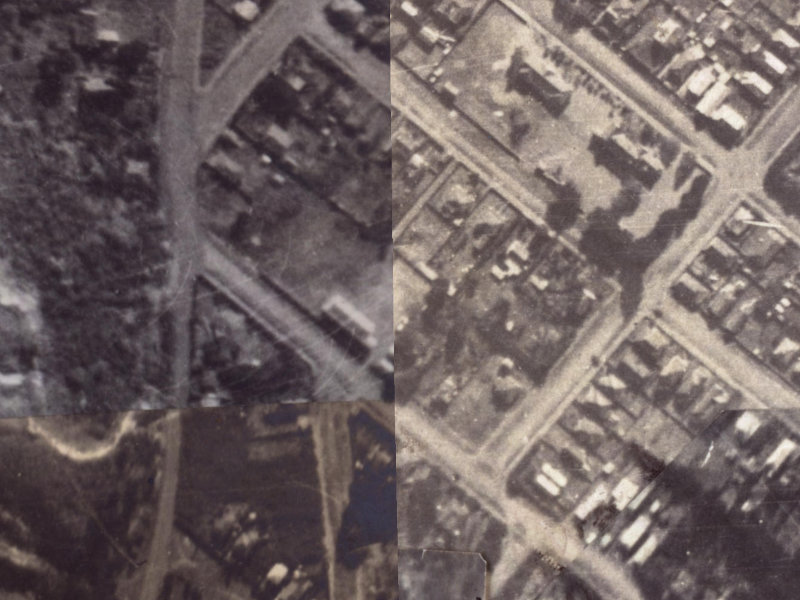 15 Colenso Street from the air, 1925-1929