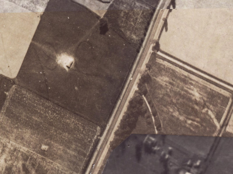 264 Halswell Road from the air, 1925-1929