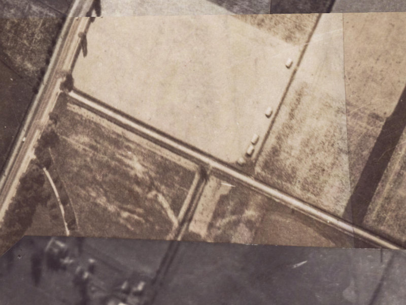 33 Milns Road from the air, 1925-1929