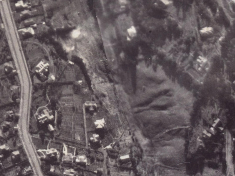 53 Valley Road from the air, 1925-1929