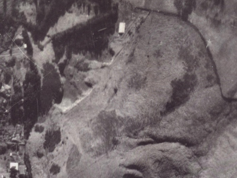59A Rossmore Terrace from the air, 1925-1929