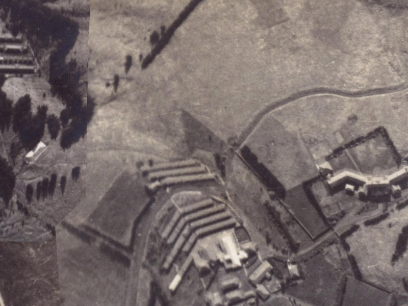 2 Olmstead Lane from the air, 1925-1929