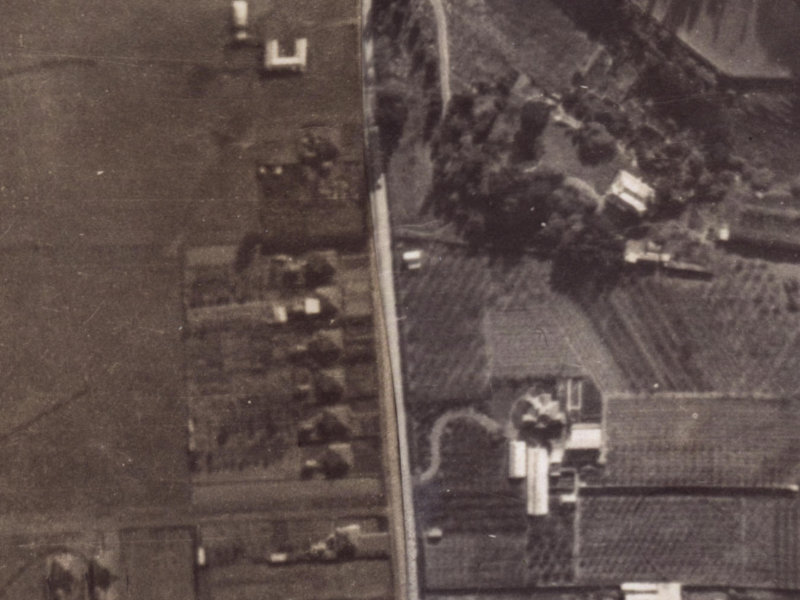 121 Bridle Path Road from the air, 1925-1929
