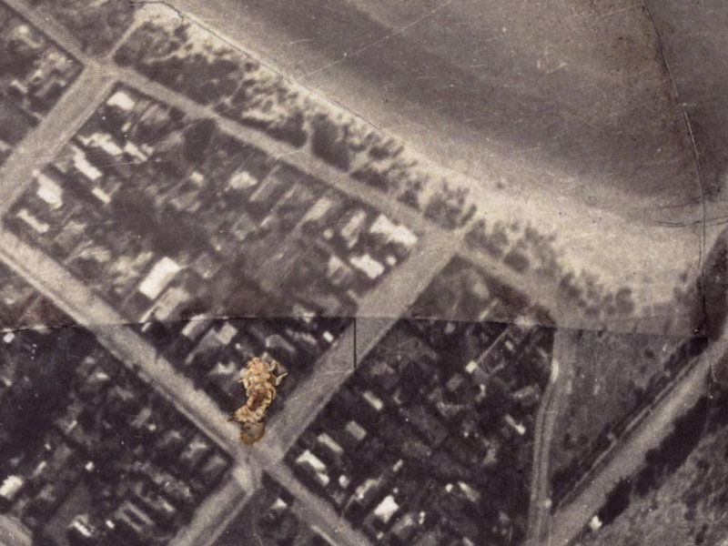 2 Head Street from the air, 1925-1929